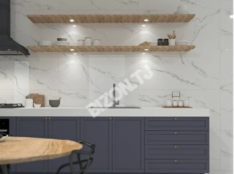 Керамическая плитка Katra - White, 60х120см 2